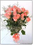 Whether you are celebrating a specific event or just because, this bouquet of 2 dozen long stem roses in a glass vase is the perfect gift. 