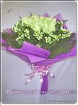 Express your feelings with this romantic bouquet. Three dozen long-stemmed white roses in this bouquet and trimmed with a pink ribbon bow